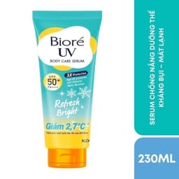 Thumbnail Biore UV Serum Chống Nắng Dưỡng Thể Kháng Bụi Sáng Mịn Mát Lạnh 230ml 1