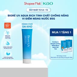Thumbnail Essence Chống Nắng Màng Nước Dưỡng Ẩm Biore UV Aqua Rich Watery Essence SPF50+/PA++++ 85G 1