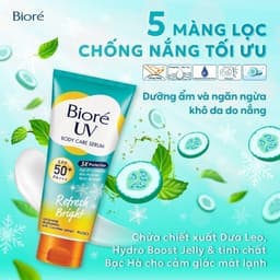 Thumbnail Serum Chống Nắng Dưỡng Thể Kháng Bụi - Sáng Mịn Mát Lạnh Biore 50ml 4