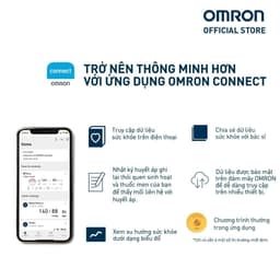 Thumbnail Máy Đo Huyết Áp Bluetooth OMRON HEM-7141T1 - Kết nối điện thoại thông minh 3