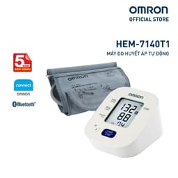 Thumbnail Máy Đo Huyết Áp Bluetooth OMRON - Bảo Hành 5 Năm - HEM-7140T1 - Kết nối điện thoại thông minh 1