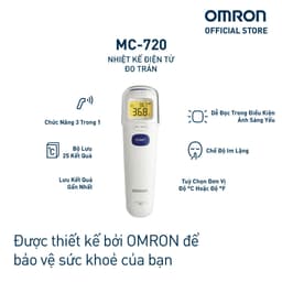 Thumbnail Nhiệt Kế Điện Tử Đo Trán OMRON MC-720 2