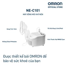 Thumbnail Máy Xông Khí Dung Mũi Họng OMRON NE-C101 2