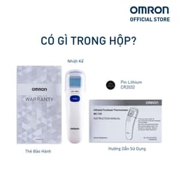 Thumbnail Nhiệt Kế Điện Tử Đo Trán OMRON MC-720 3