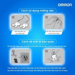 Thumbnail Miếng dán điện cực OMRON HV-LLPAD HV LONG LIFE PAD 3