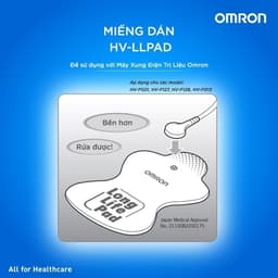 Thumbnail Miếng dán điện cực OMRON HV-LLPAD HV LONG LIFE PAD 2