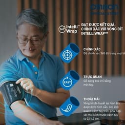 Thumbnail Máy đo huyết áp tự động Omron HEM-7600T 4