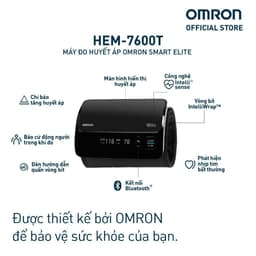Thumbnail Máy đo huyết áp tự động Omron HEM-7600T 3