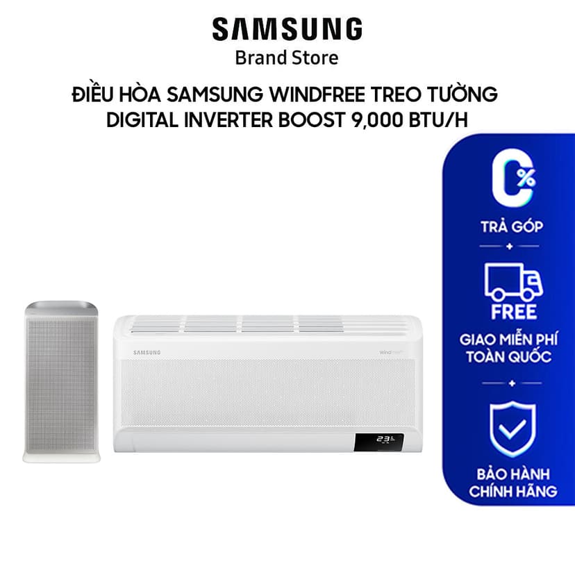 Ảnh Điều Hòa Samsung WindFree Treo Tường -Digital Inverter Boost 9,000 BTU/h F-AR10CYHAA 1