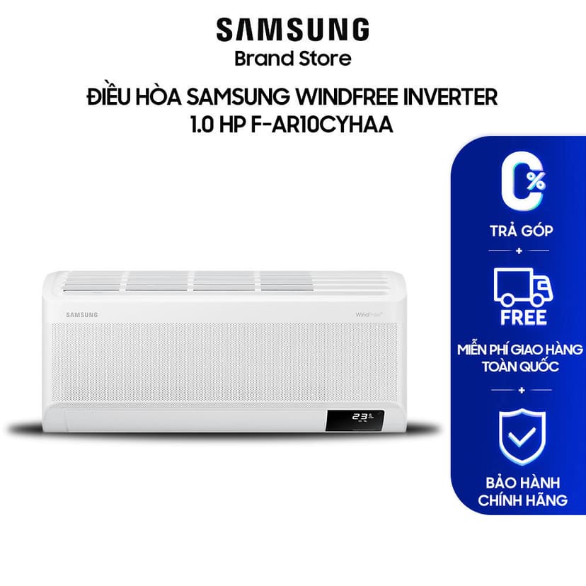 Ảnh Điều Hòa Samsung WindFree Treo Tường -Digital Inverter Boost 9,000 BTU/h F-AR10CYHAA 2