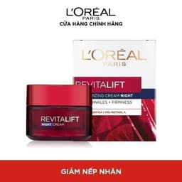 Thumbnail Kem dưỡng săn chắc da và giảm nếp nhăn L'Oreal Paris Revitalift ban đêm 50ml (kem đêm) 3