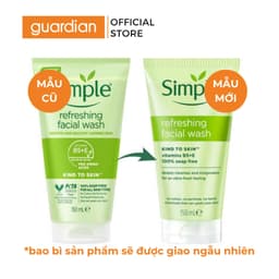 Thumbnail Sữa Rửa Mặt Dịu Nhẹ Cho Da Nhạy Cảm Simple Kind To Skin Refreshing Facial Wash 150ml 2