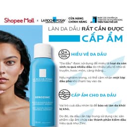 Thumbnail Xịt khoáng giúp làm sạch & làm dịu cho da dầu mụn La Roche Posay Serozinc 150ML 2