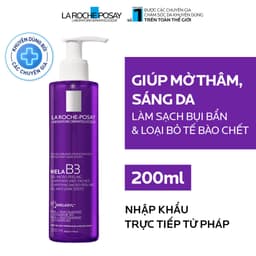 Thumbnail Sữa rửa mặt mờ thâm sáng da La Roche-Posay Mela B3 Clarifying Micro-Peeling Gel 200ml 1