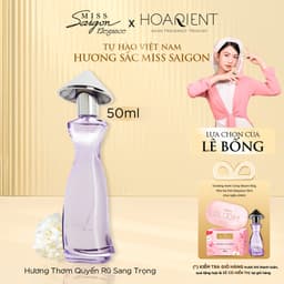 Thumbnail Nước Hoa nữ Miss Saigon Elegance Amethyst 50ml - Hương Quyến Rũ 1