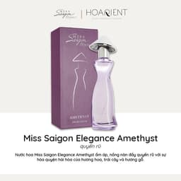 Thumbnail Nước Hoa nữ Miss Saigon Elegance Amethyst 50ml - Hương Quyến Rũ 3