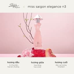 Thumbnail Nước hoa nữ Miss Saigon Elegance Ruby 50ml - Hương Ngọt Ngào 2
