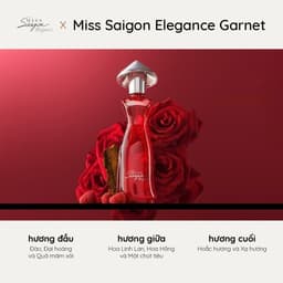 Thumbnail Nước Hoa Miss Saigon Elegance Garnet 50ml - Hương nhẹ nhàng quyến rũ 1