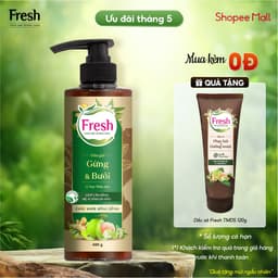 Thumbnail Phiên bản mới - Dầu Gội Fresh Thảo Mộc Dưỡng Sinh 480g (Sạch Gàu Mềm Mượt / Chắc Khỏe Bồng Bềnh) 1