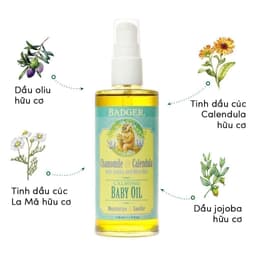 Thumbnail Combo chăm sóc da hữu cơ cho bé BADGER Essential Baby Care 1