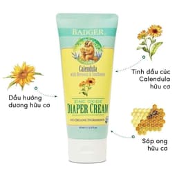 Thumbnail Combo chăm sóc da hữu cơ cho bé BADGER Essential Baby Care 2