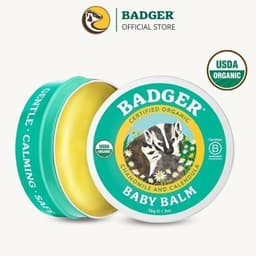 Thumbnail Sáp dầu hữu cơ dưỡng da em bé BADGER Baby organic balm dưỡng ẩm cho da khô, ngừa hăm an toàn cho trẻ sơ sinh – 21g 56g 1