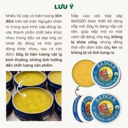 Thumbnail Sáp dầu hữu cơ dưỡng da em bé BADGER Baby organic balm dưỡng ẩm cho da khô, ngừa hăm an toàn cho trẻ sơ sinh – 21g 56g 3
