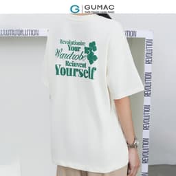 Thumbnail Áo thun thêu R thời trang Gmorning - GUMAC YATE12072 3