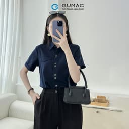 Thumbnail Áo sơ mi nữ nút đôi kiểu thời trang GUMAC LAF0316 4