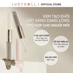 Thumbnail Kem Tạo Khối Bắt Sáng JUDYDOLL 4.8g Lâu Trôi Tự Nhiên Dạng Lỏng Dễ Sử Dụng Cho Người Mới Bắt Đầu 2