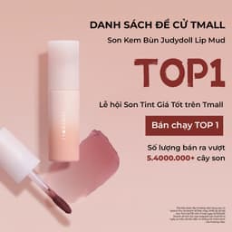 Thumbnail Son Kem Bùn JUDYDOLL 3.3g Chất Son Mềm Mịn Như Nhung Che Vân Môi Giảm Thân Môi Lâu Trôi Tôn Da Giữ Ẩm Lâu Bông Mềm 2