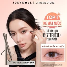 Thumbnail Bút Kẻ Mắt Nước JUDYDOLL 0.4g Siêu Mảnh 0.014mm Chống Thấm Nước Không Lem Khô Nhanh Dễ Sử Dụng 1