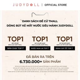 Thumbnail Bút Kẻ Mắt Nước JUDYDOLL 0.4g Siêu Mảnh 0.014mm Chống Thấm Nước Không Lem Khô Nhanh Dễ Sử Dụng 4