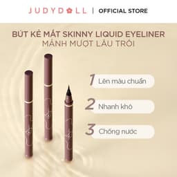 Thumbnail Bút Kẻ Mắt JUDYDOLL 0.5ml Kẻ Mắt Nước Dạng Lỏng Siêu Mảnh Sắc Nét Chống Thấm Nước Suốt 24h Cho Người Mới Tập Trang Điểm & Makeup Chuyên Nghiệp 4
