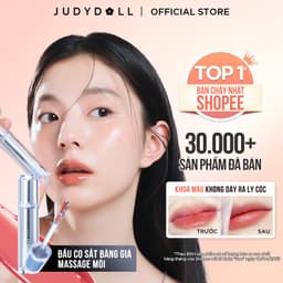 Thumbnail Son Đầu Sắt JUDYDOLL 2.4g Căng Bóng Dưỡng Ẩm Lâu Trôi Bền Màu Tự Nhiên Không Lộ Vân Môi Không Bết Dính 1