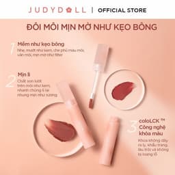 Thumbnail Son Kem Lì JUDYDOLL Marshmallow Lâu Trôi Bền Màu Mềm Nhẹ 2.8g 2