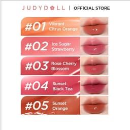 Thumbnail Son Đầu Sắt JUDYDOLL 2.4g Căng Bóng Dưỡng Ẩm Lâu Trôi Bền Màu Tự Nhiên Không Lộ Vân Môi Không Bết Dính 2