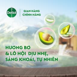 Thumbnail Combo 2 Chai Sũa Tắm Dettol Onzen Mật Ong Kháng Khuẩn Dưỡng Thể và Dưỡng Ẩm Lô Hội & Bơ (950G/Chai) 4