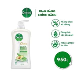 Thumbnail Sữa tắm Dettol Onzen kháng khuẩn dưỡng ẩm bơ & lô hội - chai 950g 1