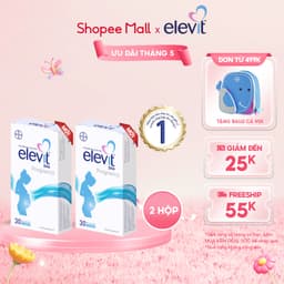 Thumbnail Bộ 2 hộp Elevit DHA Thực phẩm bảo vệ sức khỏe cho phụ nữ đang mang thai 1