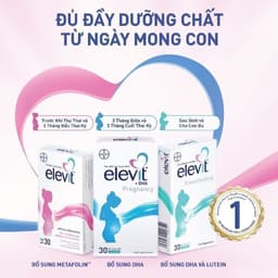 Thumbnail Elevit DHA Thực phẩm bảo vệ sức khỏe cho phụ nữ đang mang thai 4