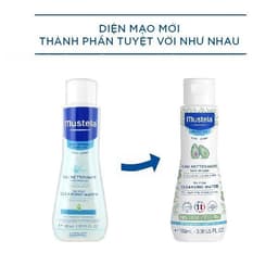 Thumbnail Nước Làm Sạch Mặt Và Cơ Thể Cho Trẻ Sơ Sinh & Em Bé Da Thường Mustela 100ml (date 6/2026) 2