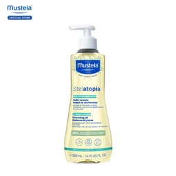 Thumbnail Dầu tắm gội Cho Trẻ Sơ Sinh & Em Bé Da Chàm Thể Tạng Mustela Stelatopia Cleansing Oil 500ml 1