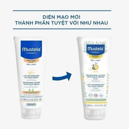 Thumbnail Sữa Dưỡng Da Toàn Thân Cho Trẻ Sơ Sinh & Em Bé Da Khô Mustela 200ml 2