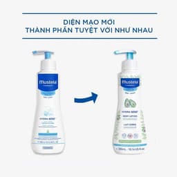 Thumbnail Kem Dưỡng Da Toàn Thân Cho Trẻ Sơ Sinh & Em Bé Da Thường Mustela 300ml 2
