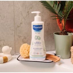 Thumbnail Sữa Tắm Gội Cho Trẻ Sơ Sinh & Em Bé Da Thường Mustela 500ml 3