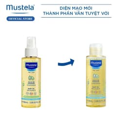 Thumbnail Dầu Massage Cho Trẻ Sơ Sinh & Em Bé Mustela 100ml 1