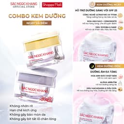 Thumbnail Combo Kem Dưỡng Da Sắc Ngọc Khang Fullsize (Kem Ngày 30g_Kem Đêm 30g) 2