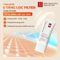 Thumbnail Kem chống nắng quang phổ rộng Sắc Ngọc Khang SPF50 PA++++ công nghệ 6 màng lọc Filter [tuýp 50g] 3