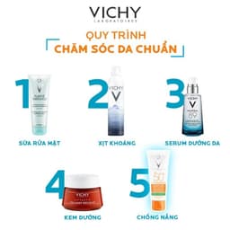 Thumbnail Kem Chống Nắng UVA+UVB Chống Bụi Mịn Vichy Spf50+CapitalSoleilMattifying 3in1 50ml 2
